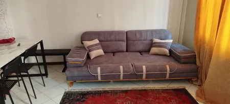 کاناپه 3 نفره تختخواب شو پیمان مبل مدل مکانیزه