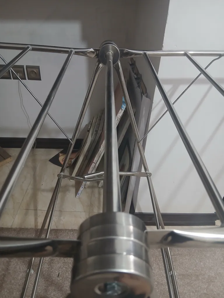 بند رخت ساین مدل استیل تاشو کد 220