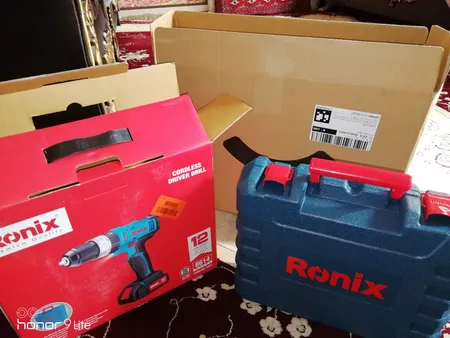 دریل پیچ گوشتی شارژی چکشی رونیکس مدل 8614