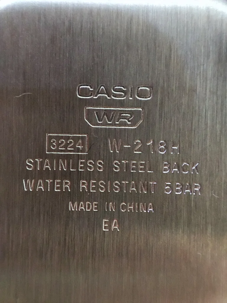 ساعت مچی دیجیتال مردانه کاسیو مدل W-218H-1BVDF