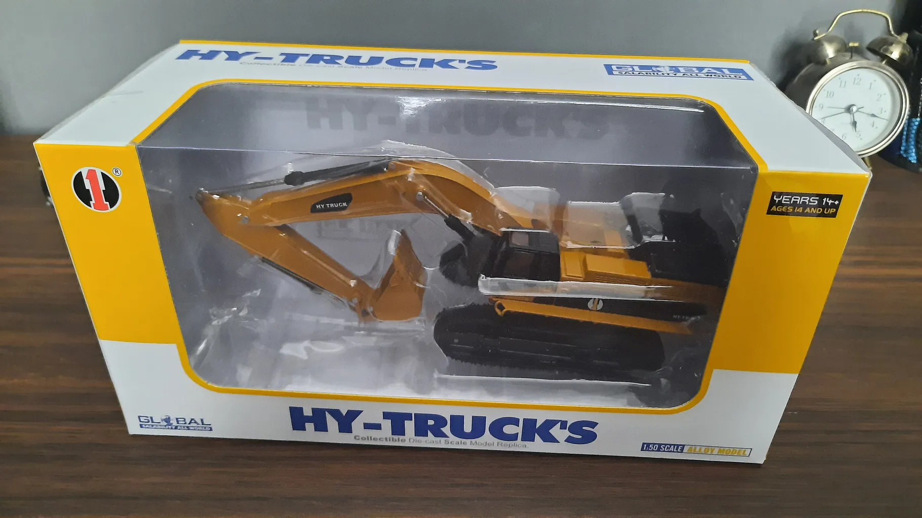 ماشین بازی Hy Truck مدل بیل مکانیکی کد 2-5012