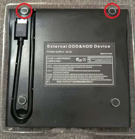 قاب تبدیل درایو DVD اینترنال به اکسترنال مدل USB3.0-12.7