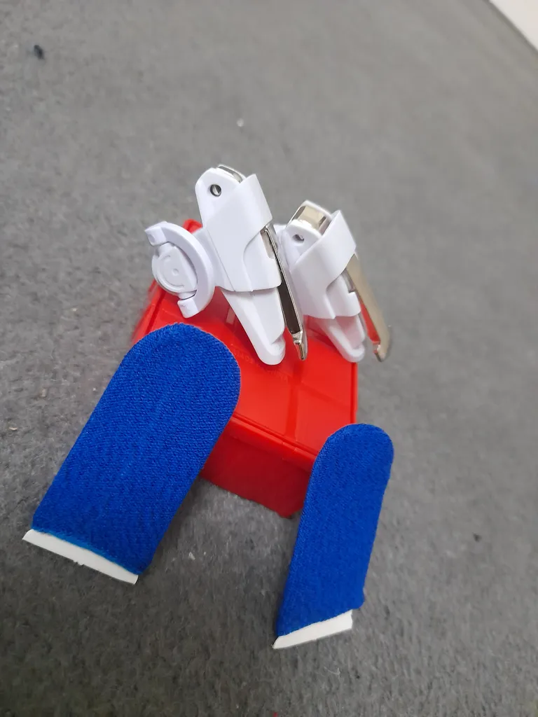 دسته بازی Pubg مدل Rasin به همراه آستین کنترل کننده انگشت