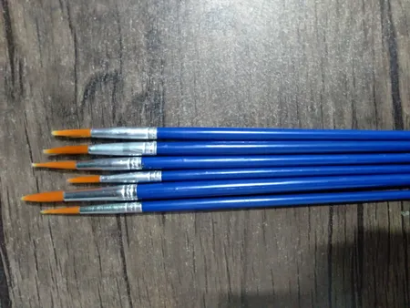 قلم مو گرد مدل Xin Bowen مجموعه 6 عددی