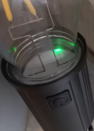 لامپ شارژی ال ای دی 5 وات مدل T01 پایه E27