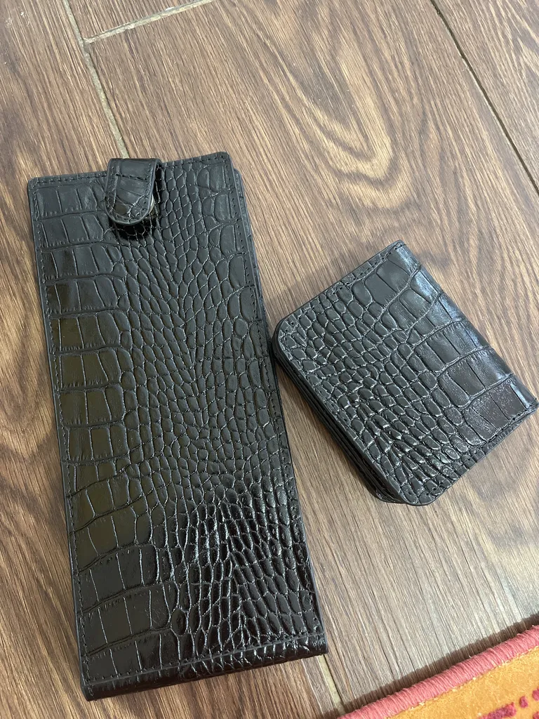 کیف دسته چک چرم عطارد مدل K19