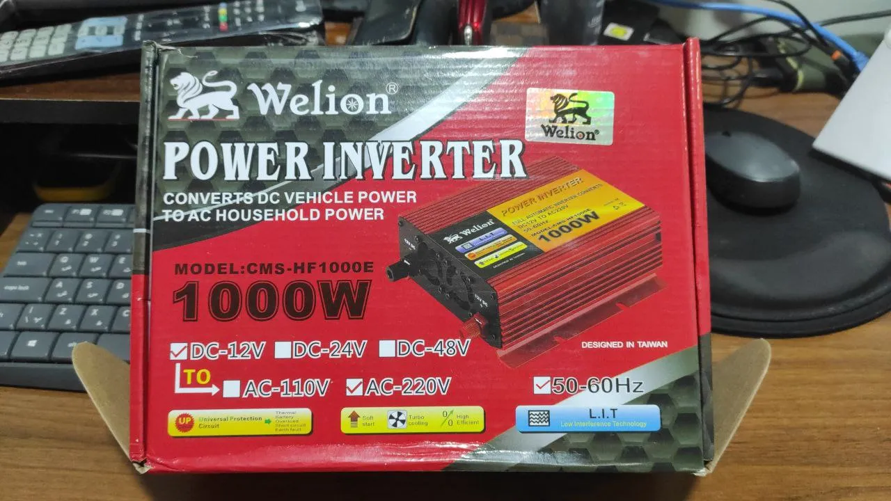 اینورتر ویلیون مدل WE-1000 ظرفیت 1000 وات