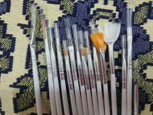 تجریه خرید قلم موی طراحی ناخن مدل NDB05 بسته 15 عددی