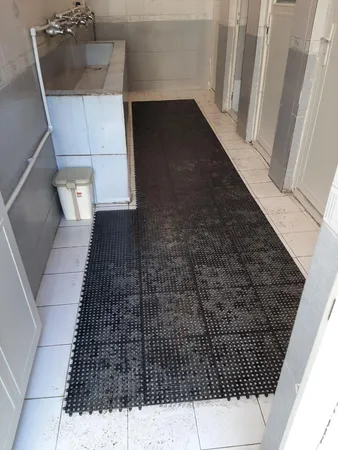 کفپوش مدل آبیکو مشبک ضد لغزش مجموعه 6 عددی