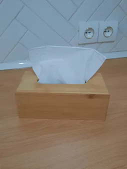 جعبه دستمال کاغذی مدل بامبو