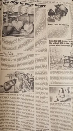 کاغذ کادو کرافت طرح روزنامه بسته 5 عددی