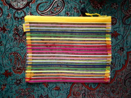 پوشه زیپ دار کد 894 سایز A5