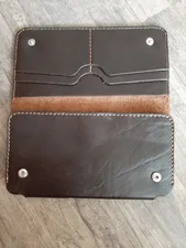تجریه خرید کیف پول چرم طبیعی چرم بارز مدل DM49