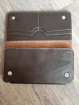 کیف پول چرم طبیعی چرم بارز مدل DM49