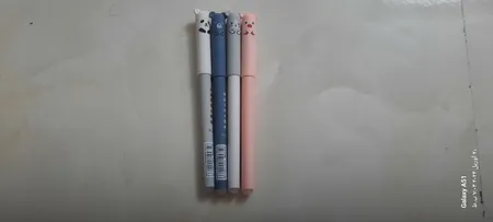 خودکار مدل عروسکی پاک کن دار مجموعه 4 عددی