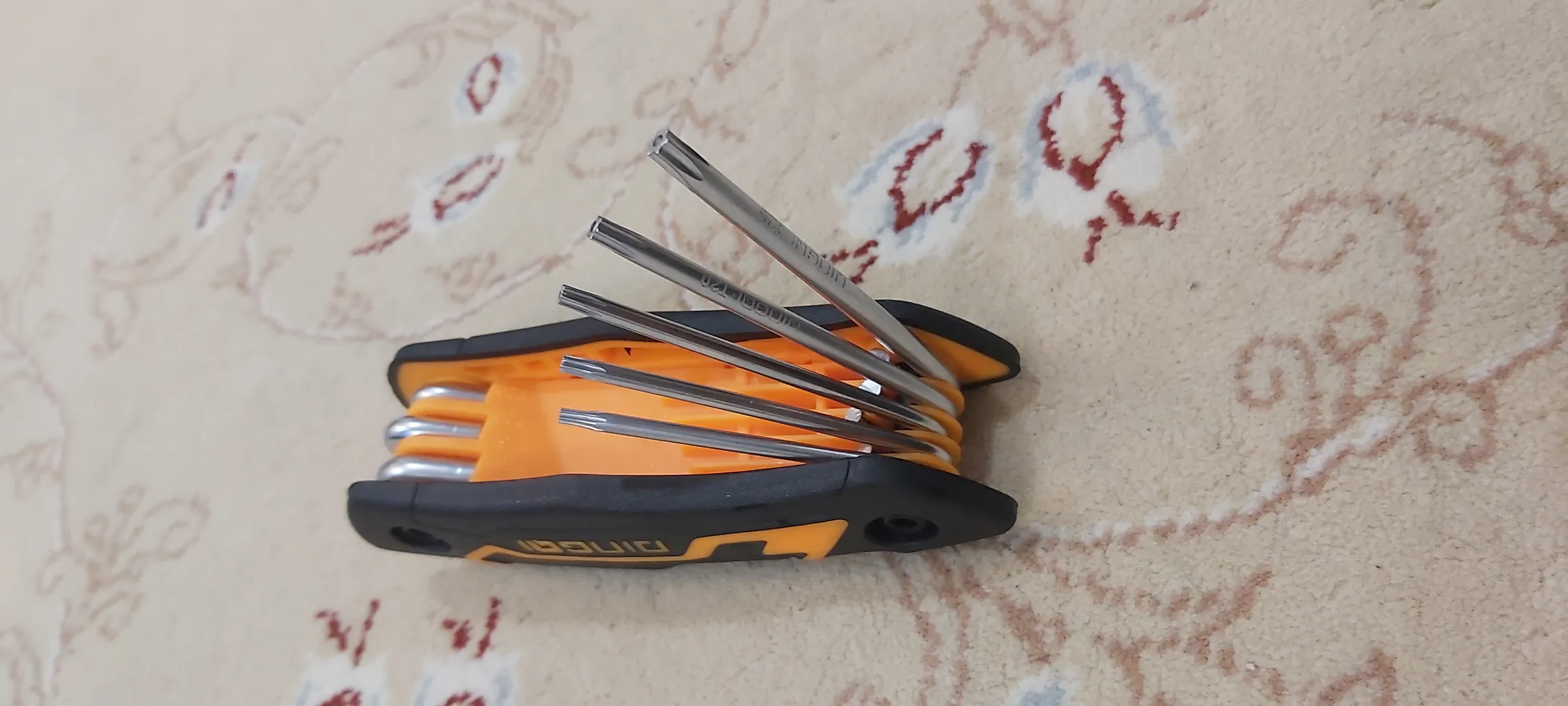 آچار آلن ستاره ای دینگشی مدل DF500GH مجموعه 8 عددی