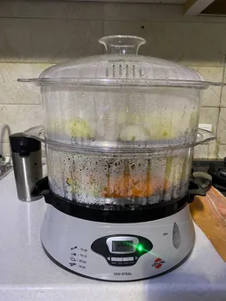 بخارپز پارس خزر مدل Digi Steel