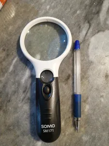 تجریه خرید ذره بین سومو مدل SM171 طرح چراغ دار