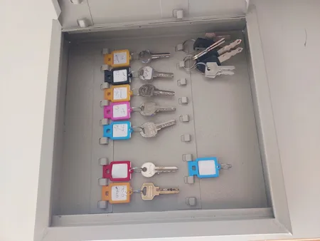 باکس جاکلیدی دیواری مدل AVZ30