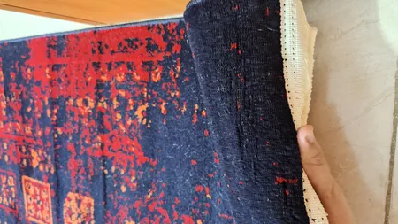 فرش ماشینی دنیای فرش مدل روشنک سنتی کد 1510