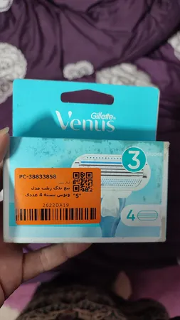 تیغ یدک ژیلت مدل ونوس بسته 4 عددی