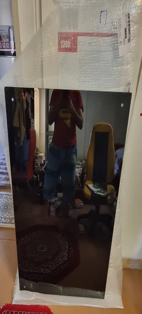 تخته وایت برد شیشه‌ ای عکسنگ مدل AXANG -1280 سایز 120x80 سانتی متر