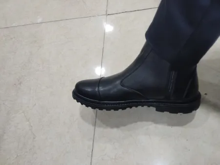 نیم بوت مردانه مدل اسپانیا رنگ مشکی