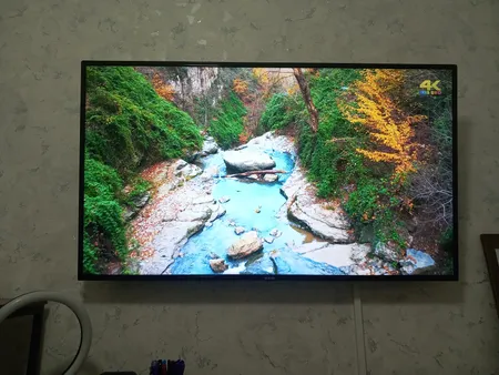 تلویزیون ال ای دی هوشمند نكسار مدل NTV-U50F618N سایز 50 اینچ