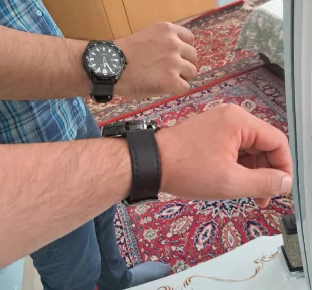 ساعت مچی عقربه ای مردانه نیوی فورس مدل nf9056 BB