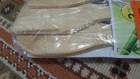 کفگیر چوبی کد AR92 مجموعه 3 عددی