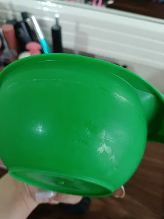 کاسه رنگ مو مدل Fashion به همراه برس رنگ مو مدل Hum