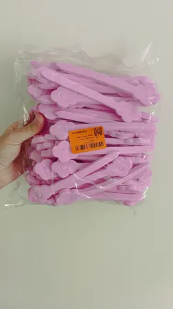 بیگودی مو مدل فومی بسته 100 عددی