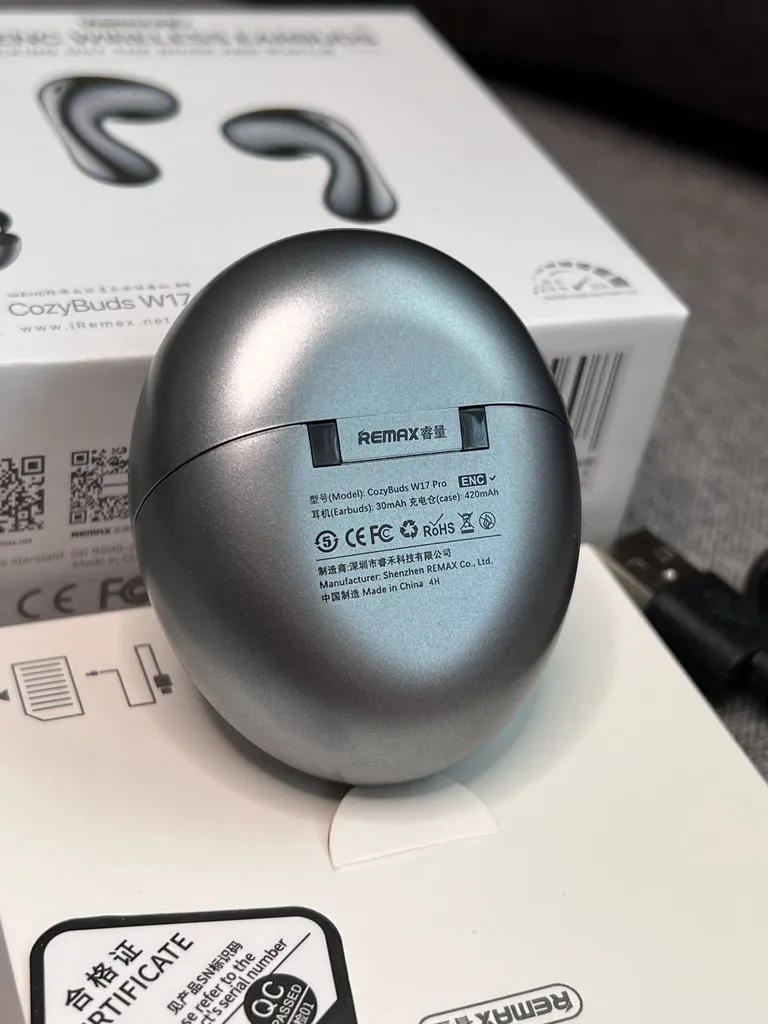 هدفون بلوتوثی ریمکس مدل Cozy Buds W17 Pro Upgraded Version