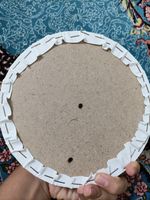 بوم نقاشی جهان بوم مدل NIL-CRCL سایز 20x20سانتی متر