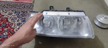 طلق چراغ جلو سمند مدل فابریک بسته 2 عددی