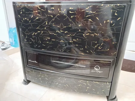 بخاری گازی مروارید سوز شرق طرح گرافیکی مدل 12000