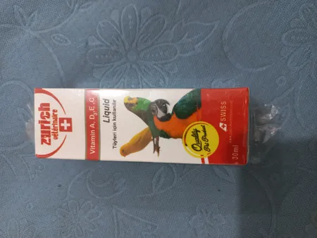 قطره ویتامین ب کمپلکس پرنده زوریخ مدل KICHIPET وزن 30 گرم