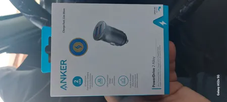 شارژر فندکی انکر مدل A2727 Powerdrive2 Alloy