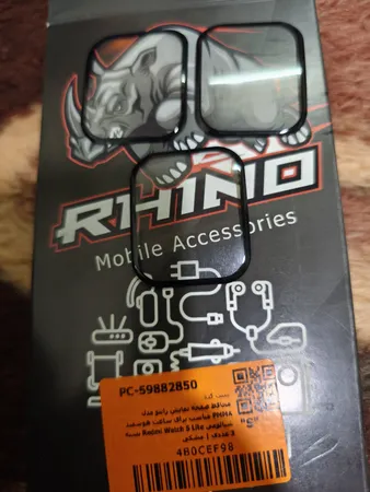 محافظ صفحه نمایش راینو مدل PMMA مناسب برای ساعت هوشمند شیائومی Redmi Watch 5 Lite بسته 3 عددی