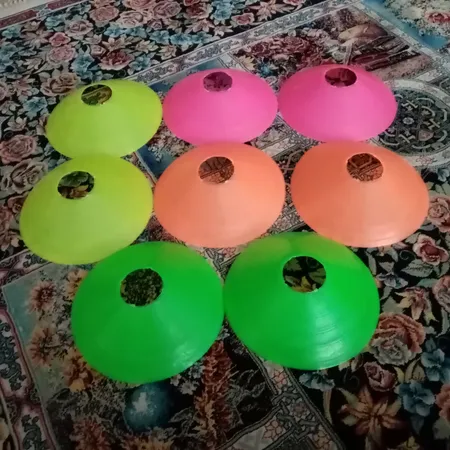 مانع تمرین مدل Training Cones 2019 در 4 رنگ مجموعه 8 عددی