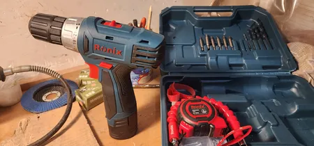 مجموعه 19 عددی پیچ گوشتی شارژی رونیکس مدل RS-8012