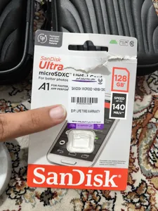 تجریه خرید کارت حافظه microSDXC سن دیسک مدل Ultra A1 کلاس 10 استاندارد UHS-I سرعت 140MBps ظرفیت 128 گیگابایت