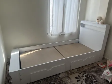 تخت خواب یکنفره اعیان مدل FH702 سایز 90x200 سانتی متر