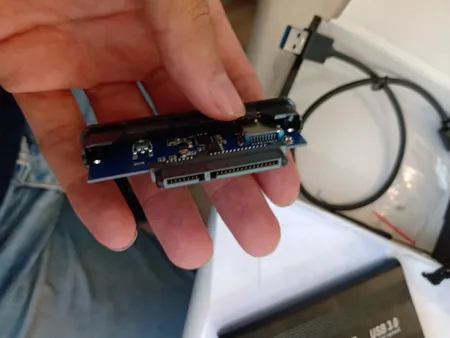 باکس تبدیل SATA به USB 3.0 مدل NM-FB فلزی 2.5 اینچی