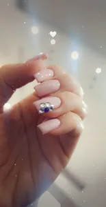 تجریه خرید مجموعه نگین ناخن مدل N01