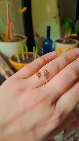 انگشتر طلا 18 عیار زنانه مایا ماهک مدل MR1202 سایز 55