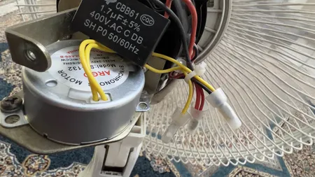 موتور پنکه مدل گردان کد 220AC مناسب برای پارس خزر