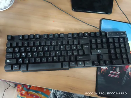 کیبورد و ماوس گیمینگ یوسیتک مدل CO 3080G، سوییچ ممبران، Full-Size، نورپردازی RGB