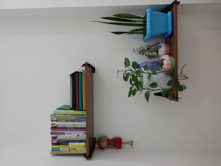 شلف دیواری مدل پیانو VN-215