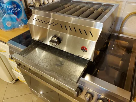 کباب پز آتش مهر مدل گازی استیل 45